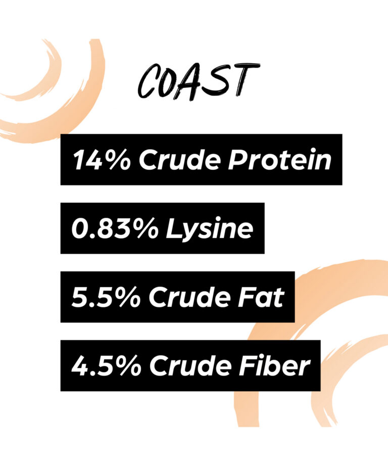 Sunglo Coast 14% crude protein