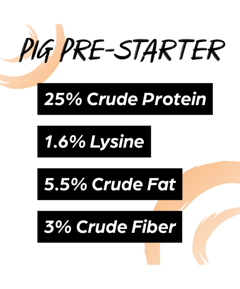 Sunglo Pig Pre-Starter 25% Crude Protein