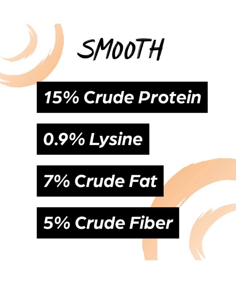 Sunglo Smooth 15% crude protein