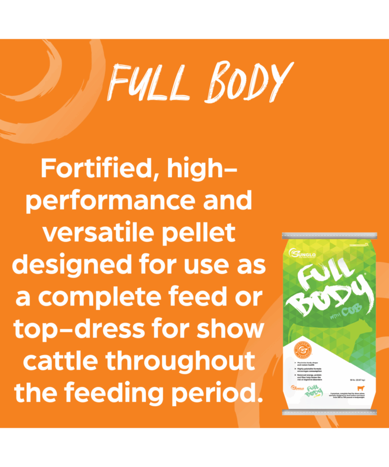 sunglo full body fortified, high-performance pellet